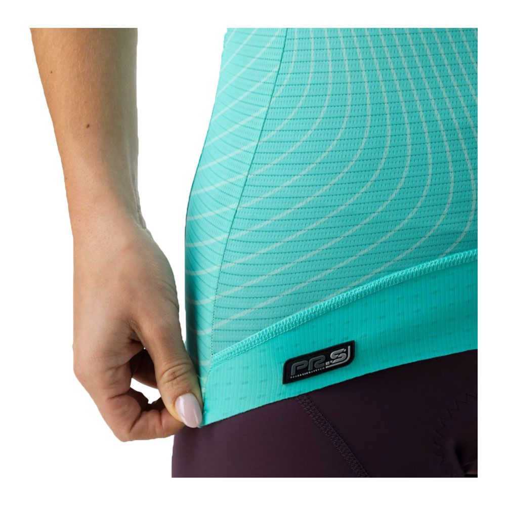 Ale ZIG ZAG - Maillot Femme turquoise