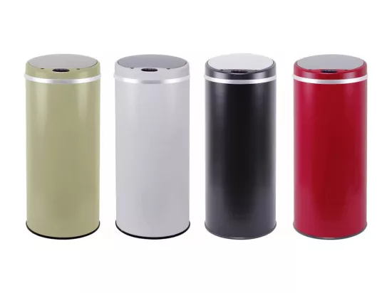Poubelle de cuisine automatique SOHO Rouge Acier inoxydable 42 L
