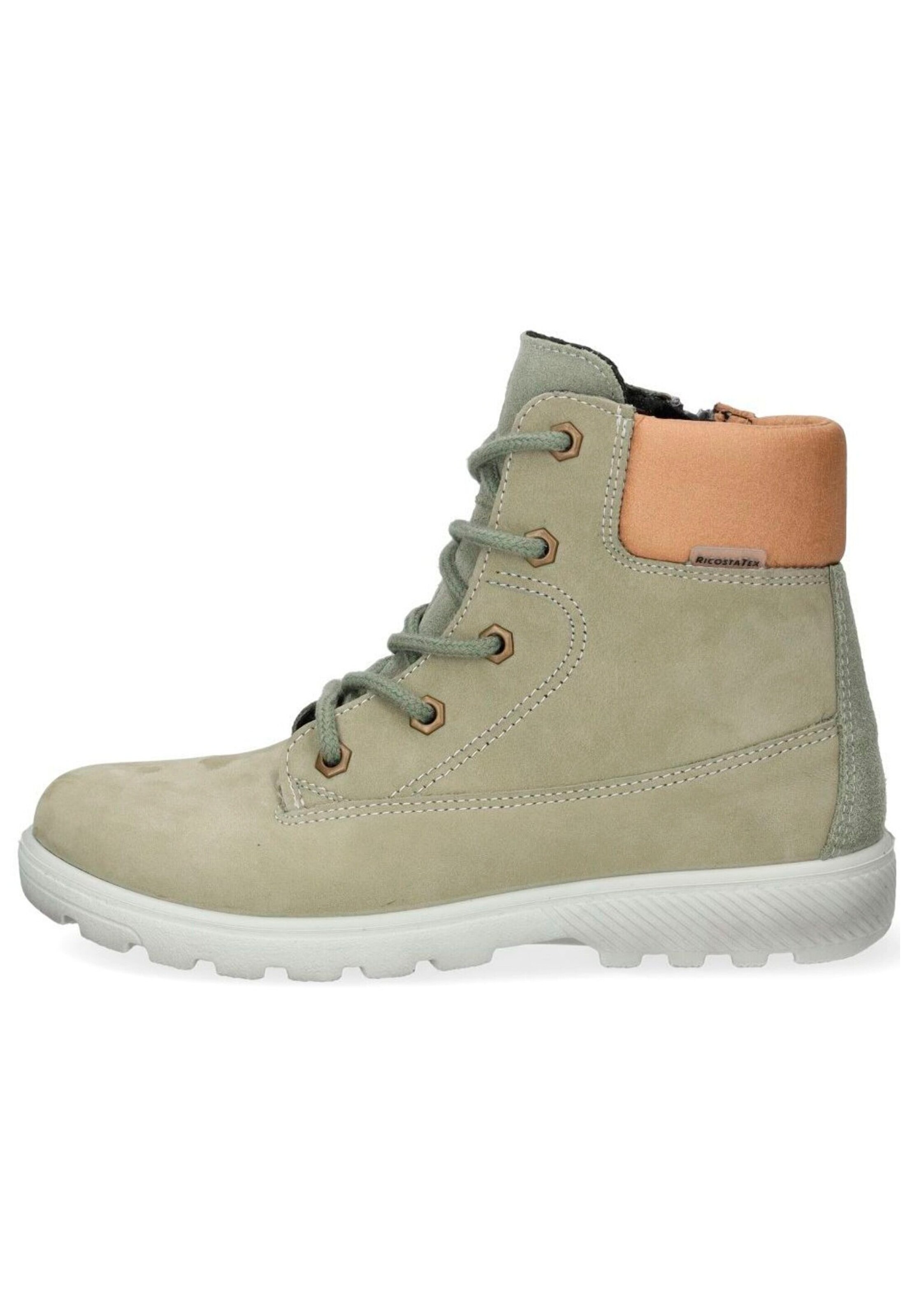 RICOSTA Stiefelette Grün/Braun