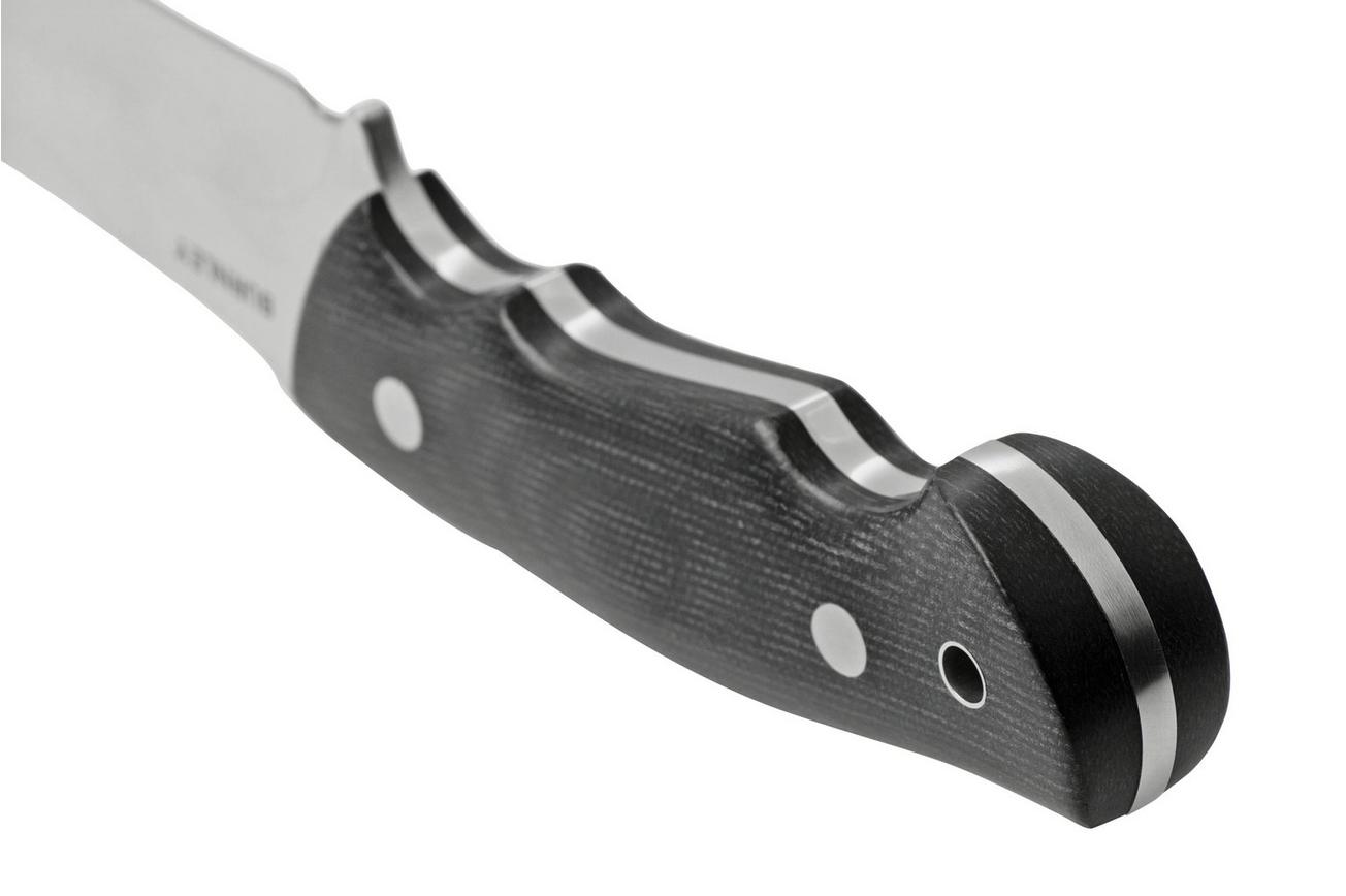 Böker Magnum Collection 2023 02MAG2023, D2, Black Micarta, vaststaand mes, Burnley design
