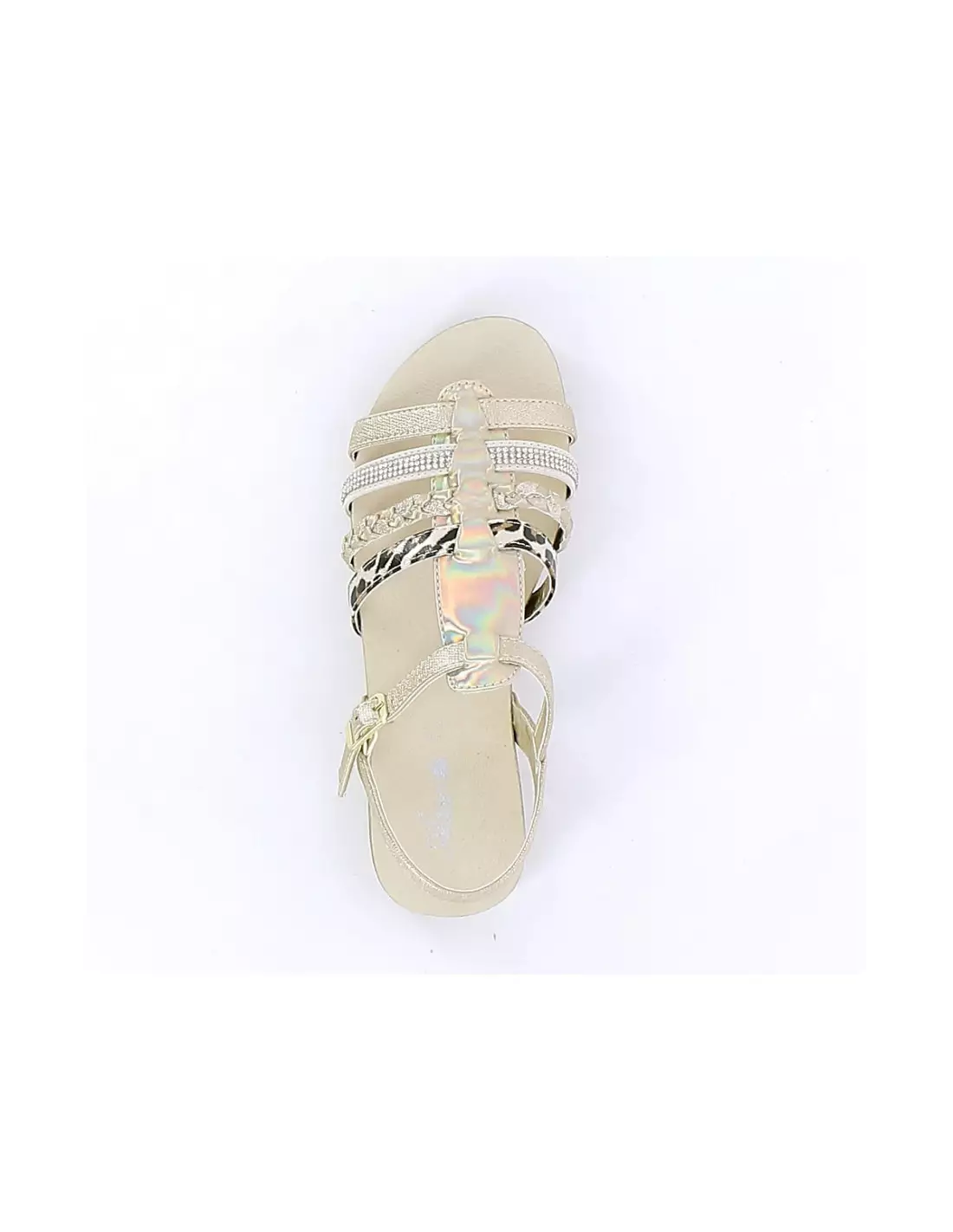 ASSO ARGOU - Sandales & nu-pieds Or