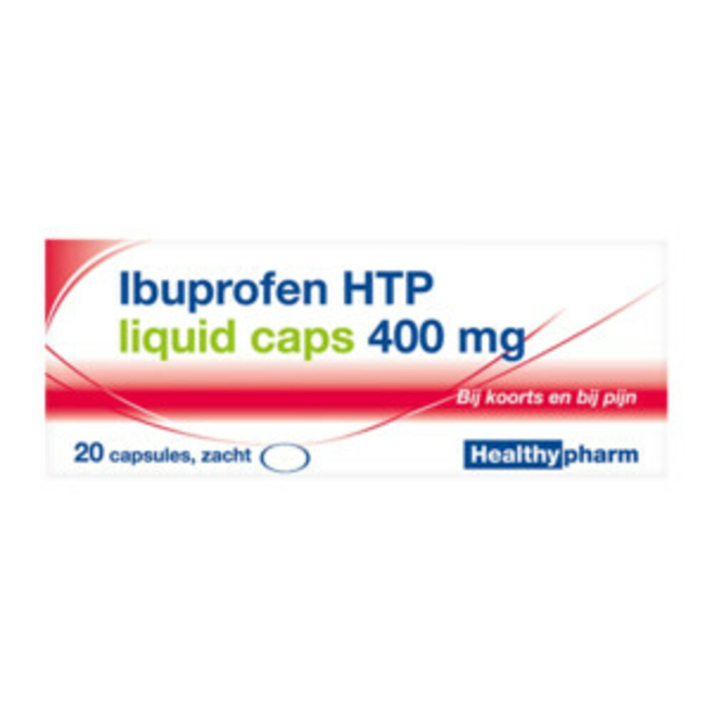 Healthypharm Ibuprofen 400mg Liquid Caps20 capsules