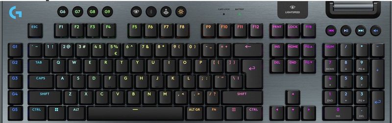 Logitech - G915 X Lightspeed - Draadloos Toetsenbord - Zwart - Mechanisch