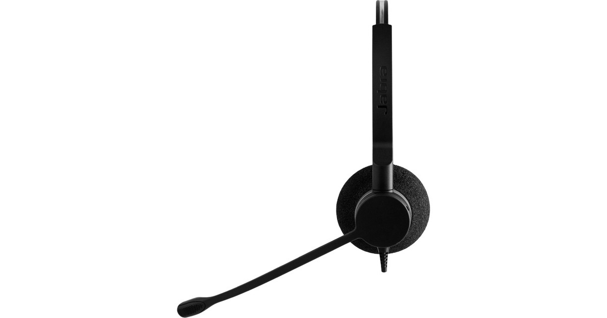 JabraBIZ 2300 Duo on-ear headset  (Zwart)