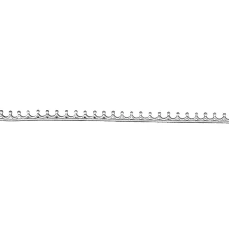 Rayher Wachsborte silber, 19cm, 2 Stück