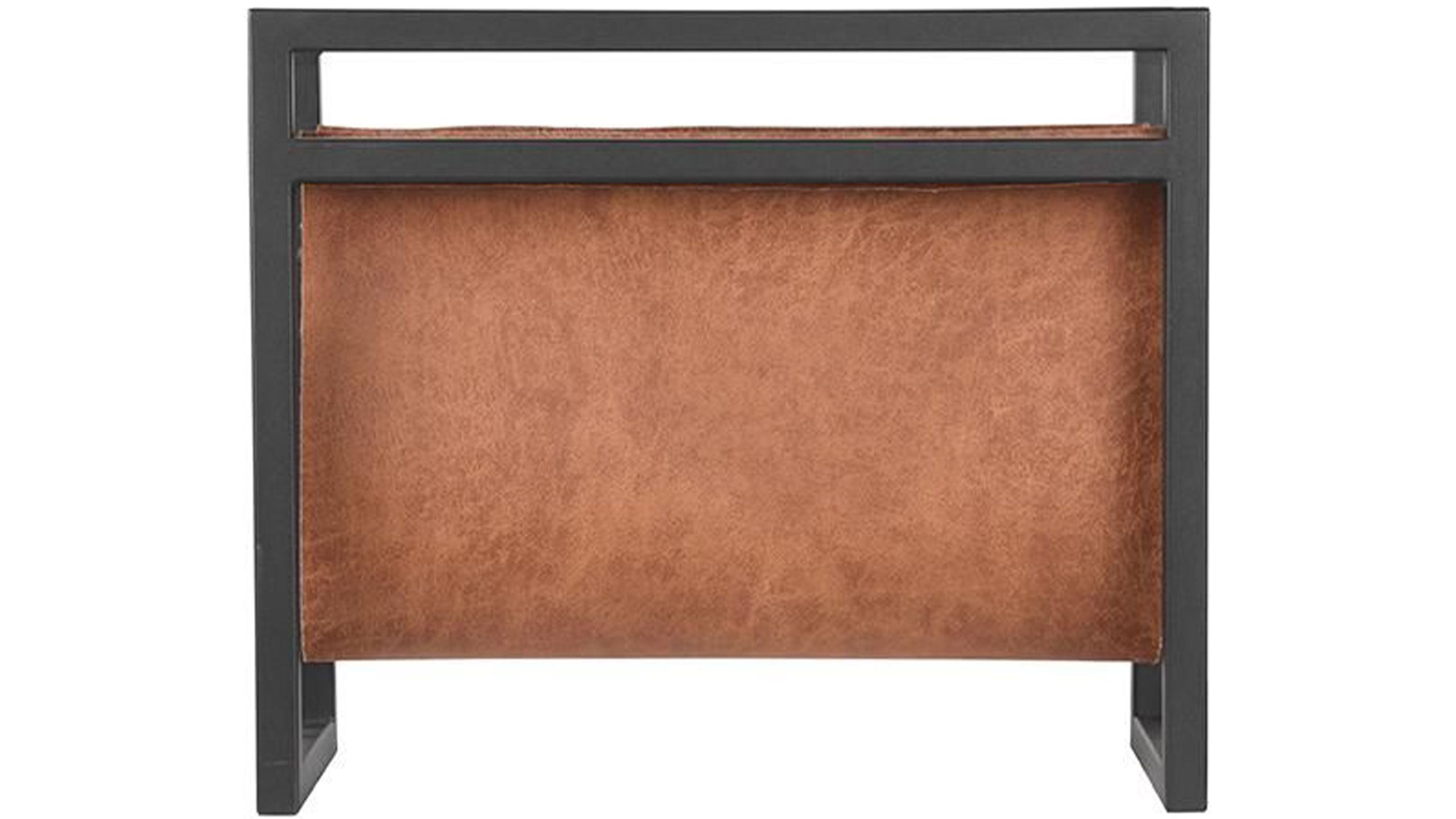 Magazinehouder Cognac MT-2272B45 x D20 x H38 cm