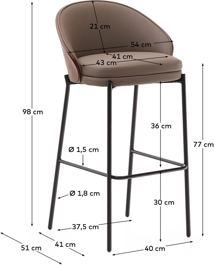 Kave Home   Neom Hocker