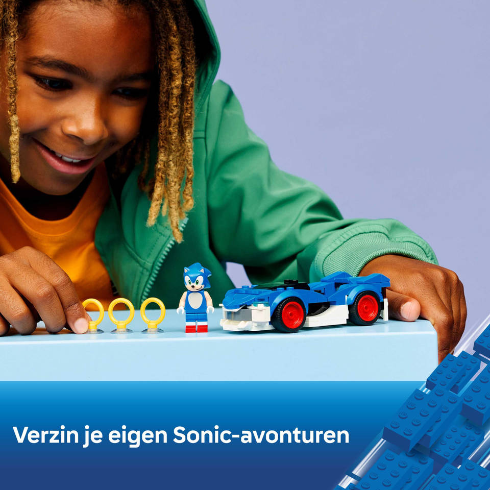 LEGO Sonic the Hedgehog Sonic Speedster Lightning 77117