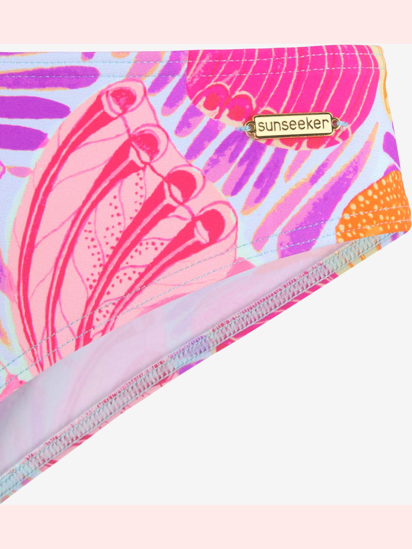 Bas de maillot de bain motif papillons