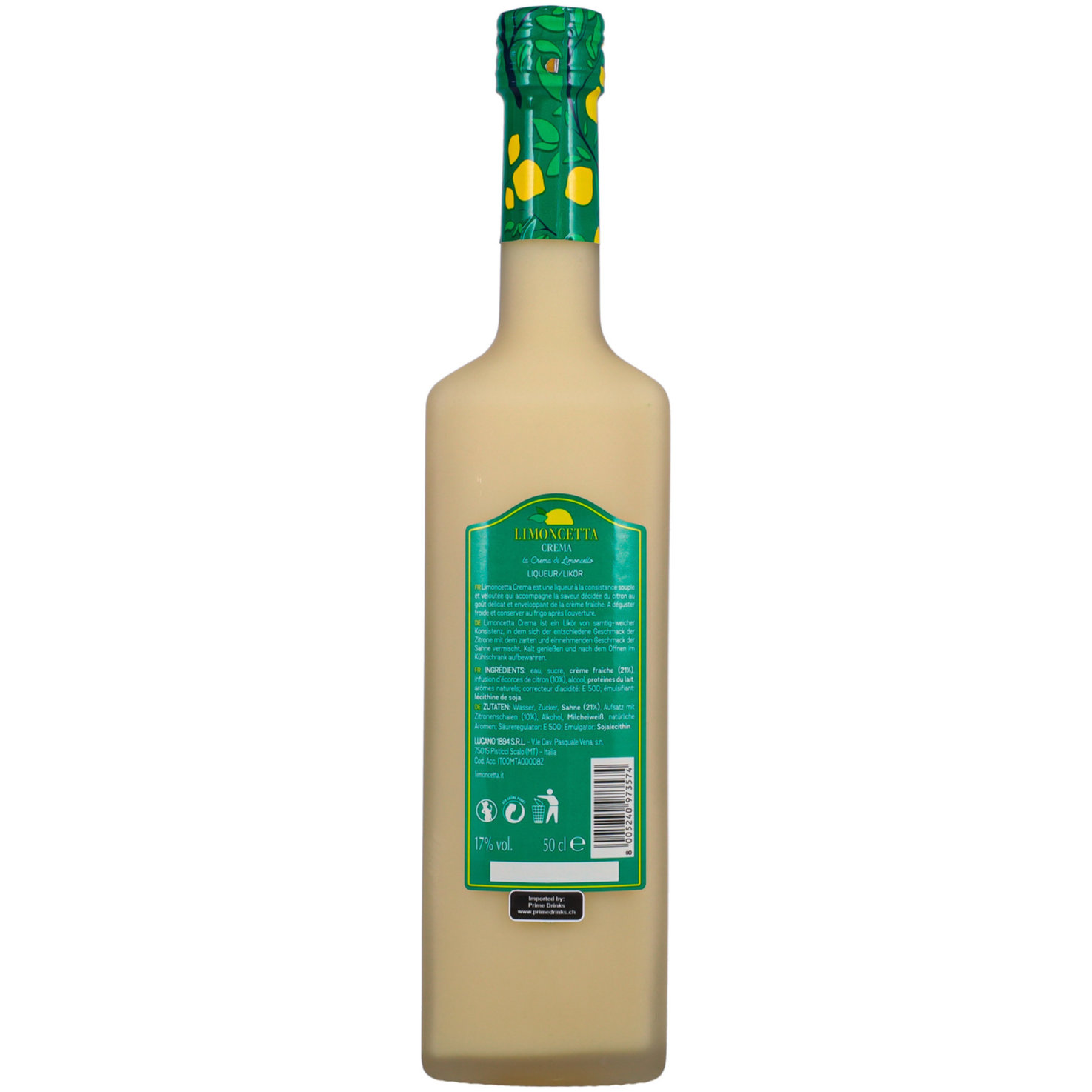 Limoncetta Crema -50cl