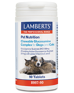 Lamberts Glucosamine voor dieren 90 tabletten