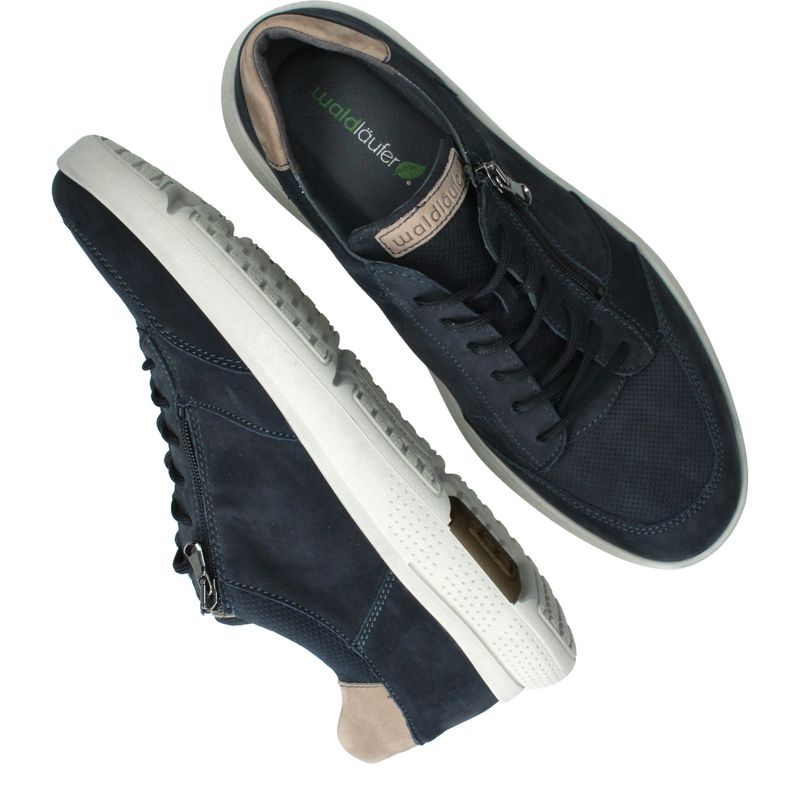 Waldlaufer Heiko Sneakers Blauw Heren