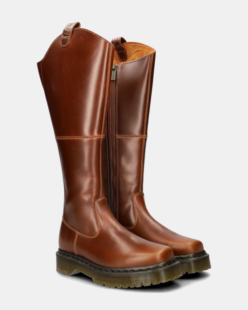 Dr. Martens Amaayah Hi Hoge laarzen  - cognac