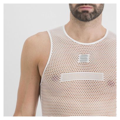 Maillot de Corps Sans Manches Sportful 2nd Skin Mesh Blanc