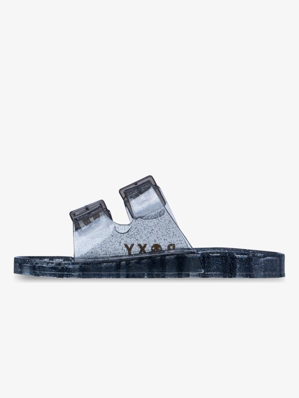 Kattie Glitter Sandales Gris Femme