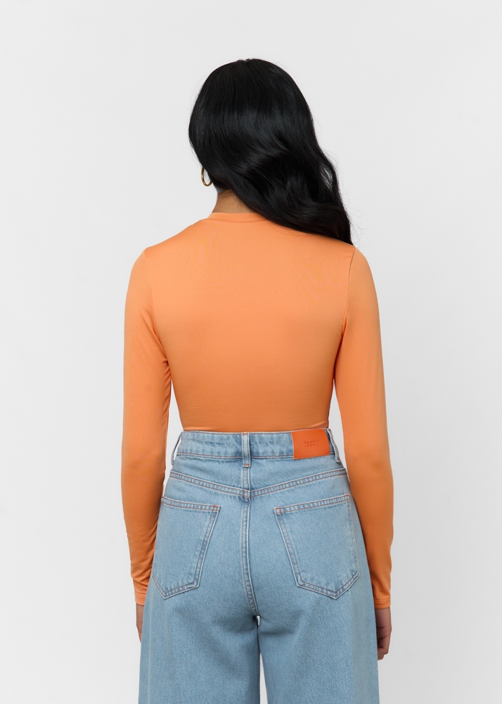 Longsleeve tee peach