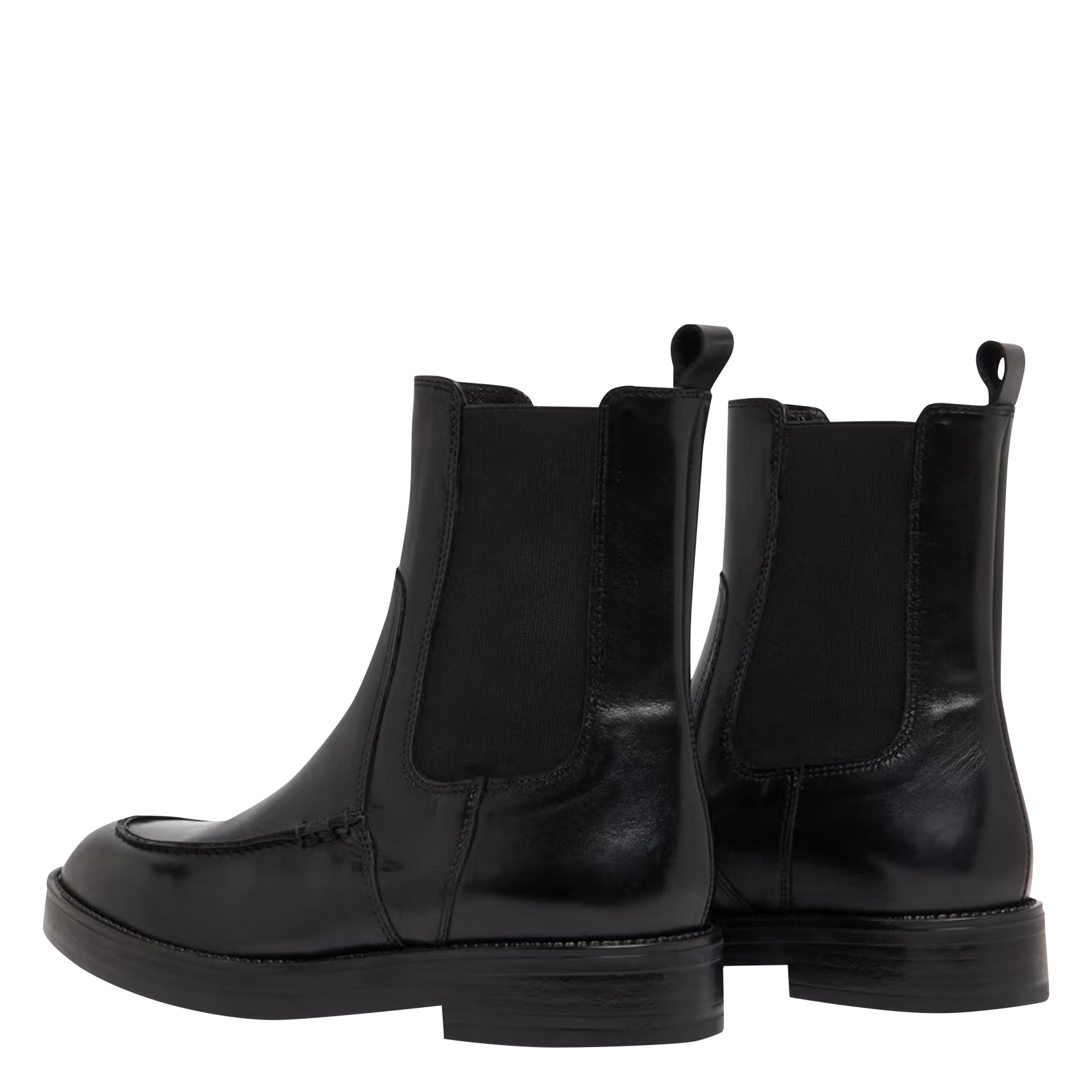 ALLAN - Boots en cuir | Noir