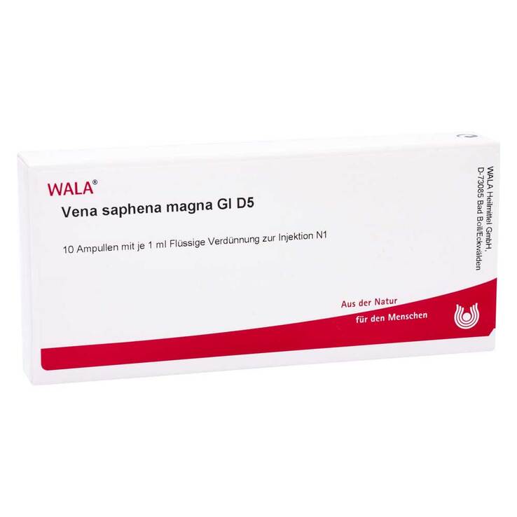 Vena Saphena Magna GL D 5 Ampullen, 10X1 ml