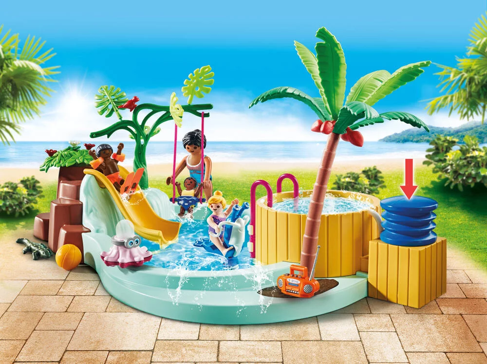 VACANCIERS AVEC PISCINE ET BAIN A BULLES - 71529