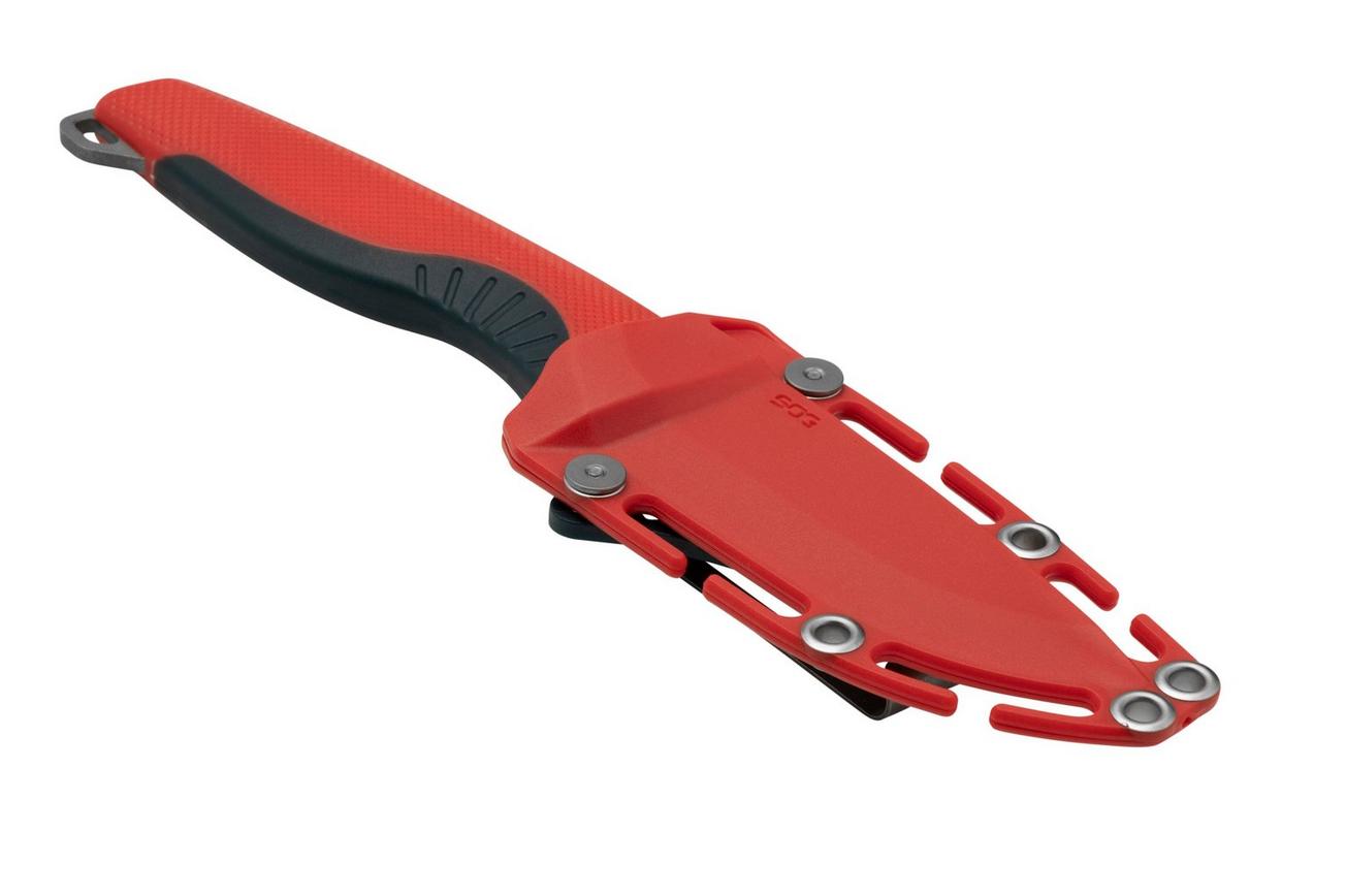 SOG Aegis FX 17-41-03-41 Rescue Red Indigo, vaststaand mes