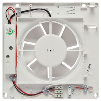 Sanivesk inbouwventilator Standaard met timer wit Ø 125 mm