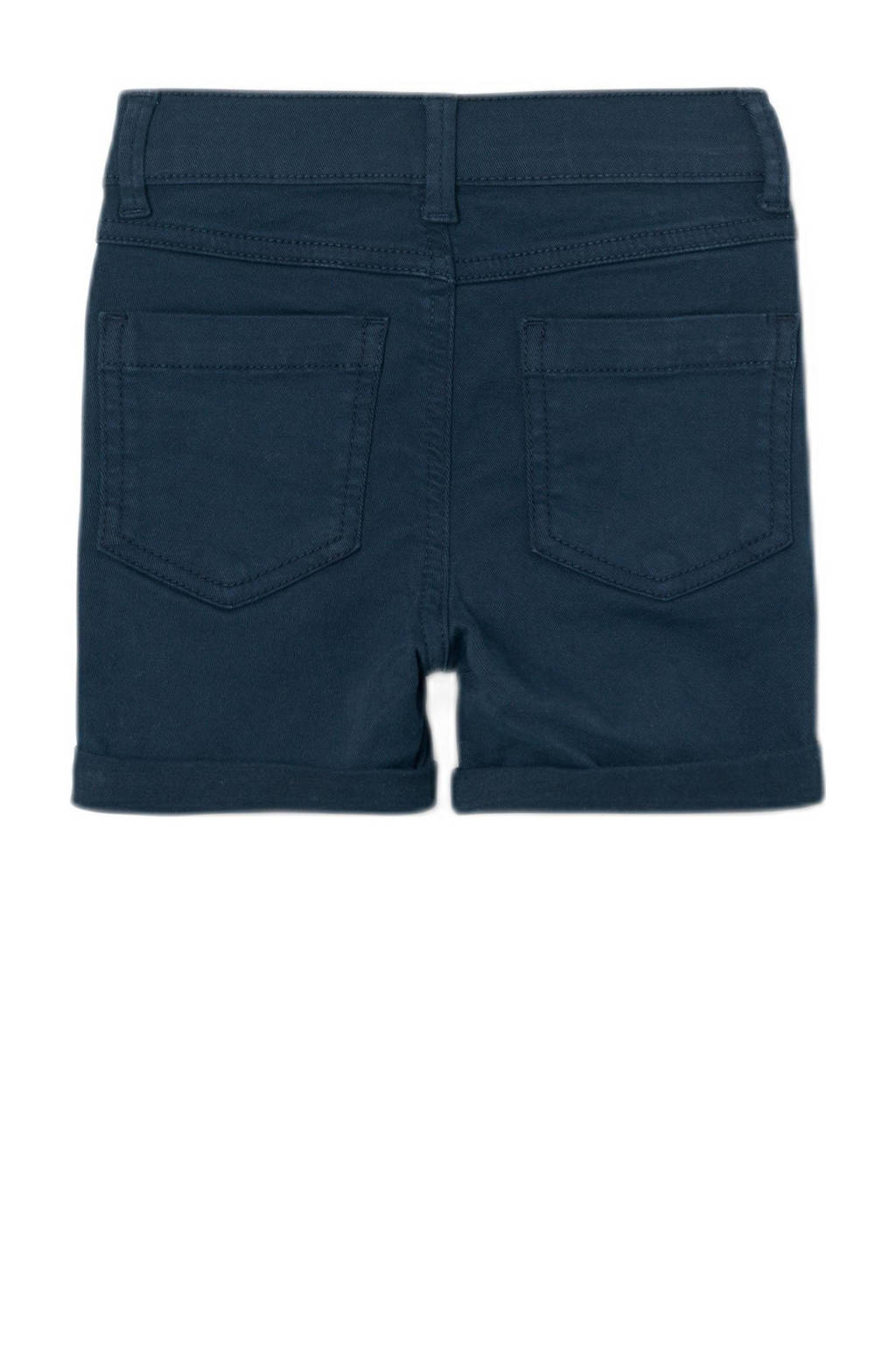 NAME IT regular fit casual short NMMSILAS donkerblauw