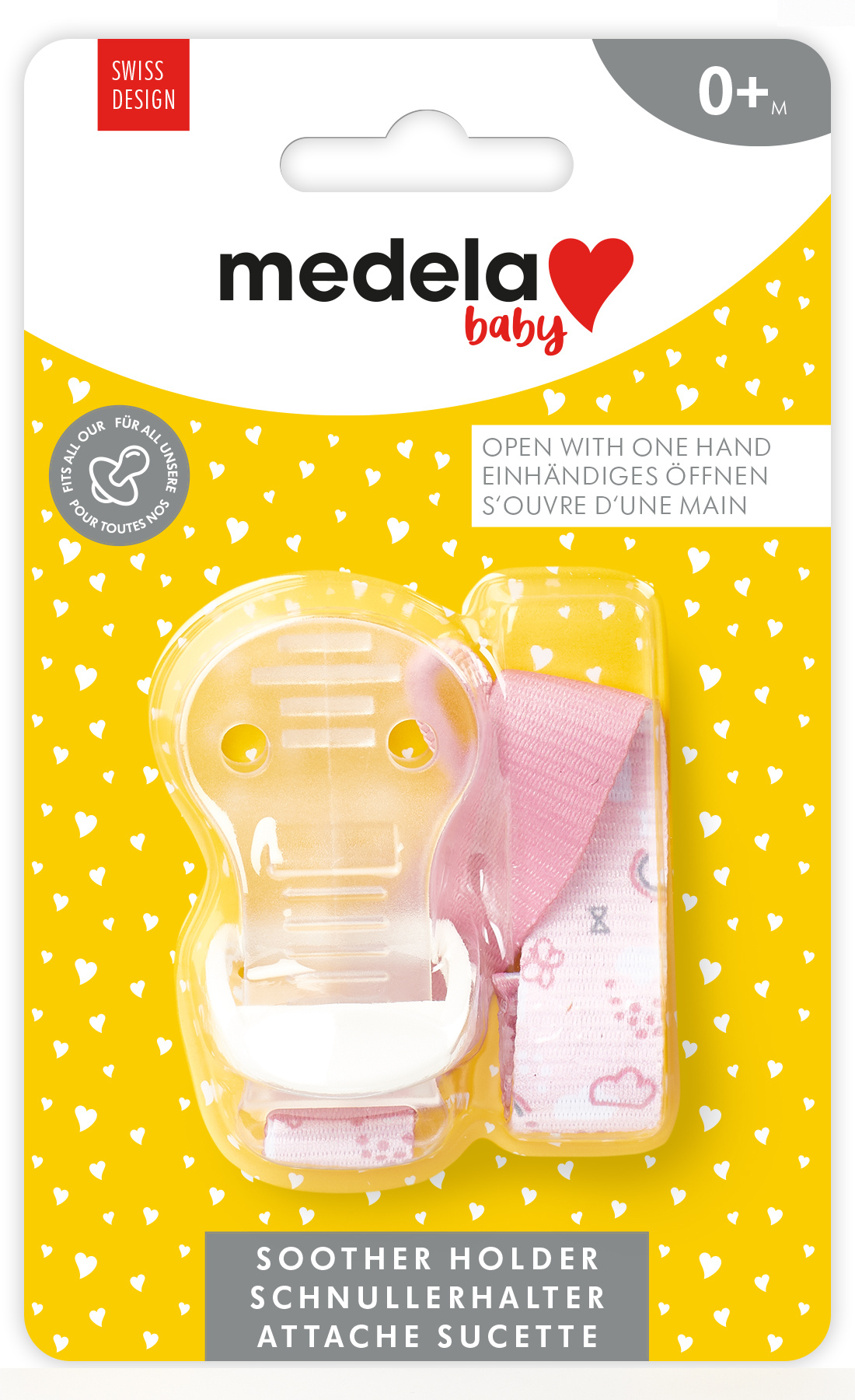 MEDELA Baby Nuggihalter Rosa 1 Stk