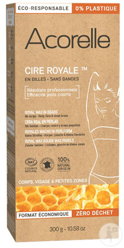 Acorelle Cire Royale En Billes Corps-Visage-Petites Zones Bio 300g