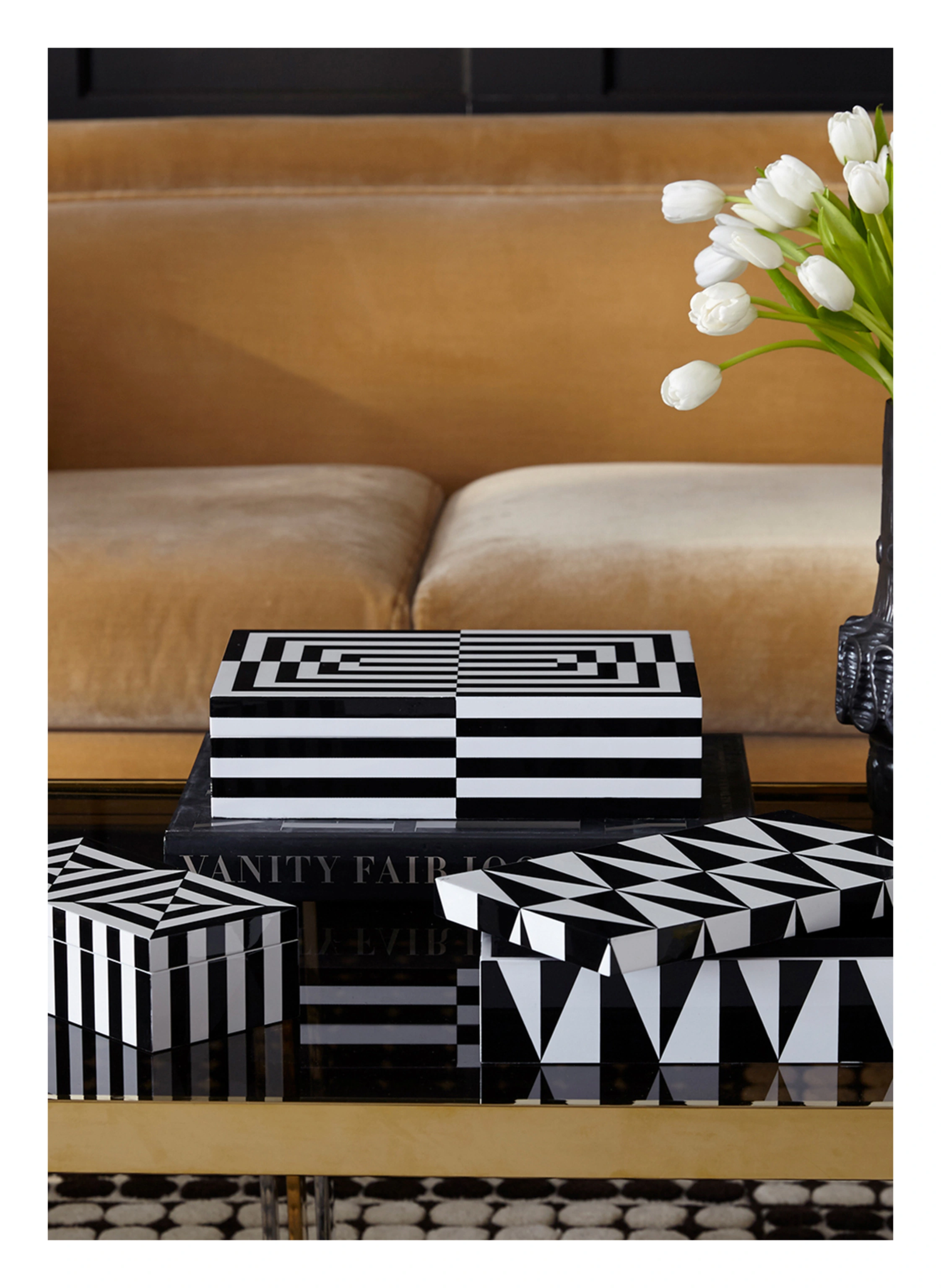JONATHAN ADLER Aufbewahrungsbox OP ART SMALL