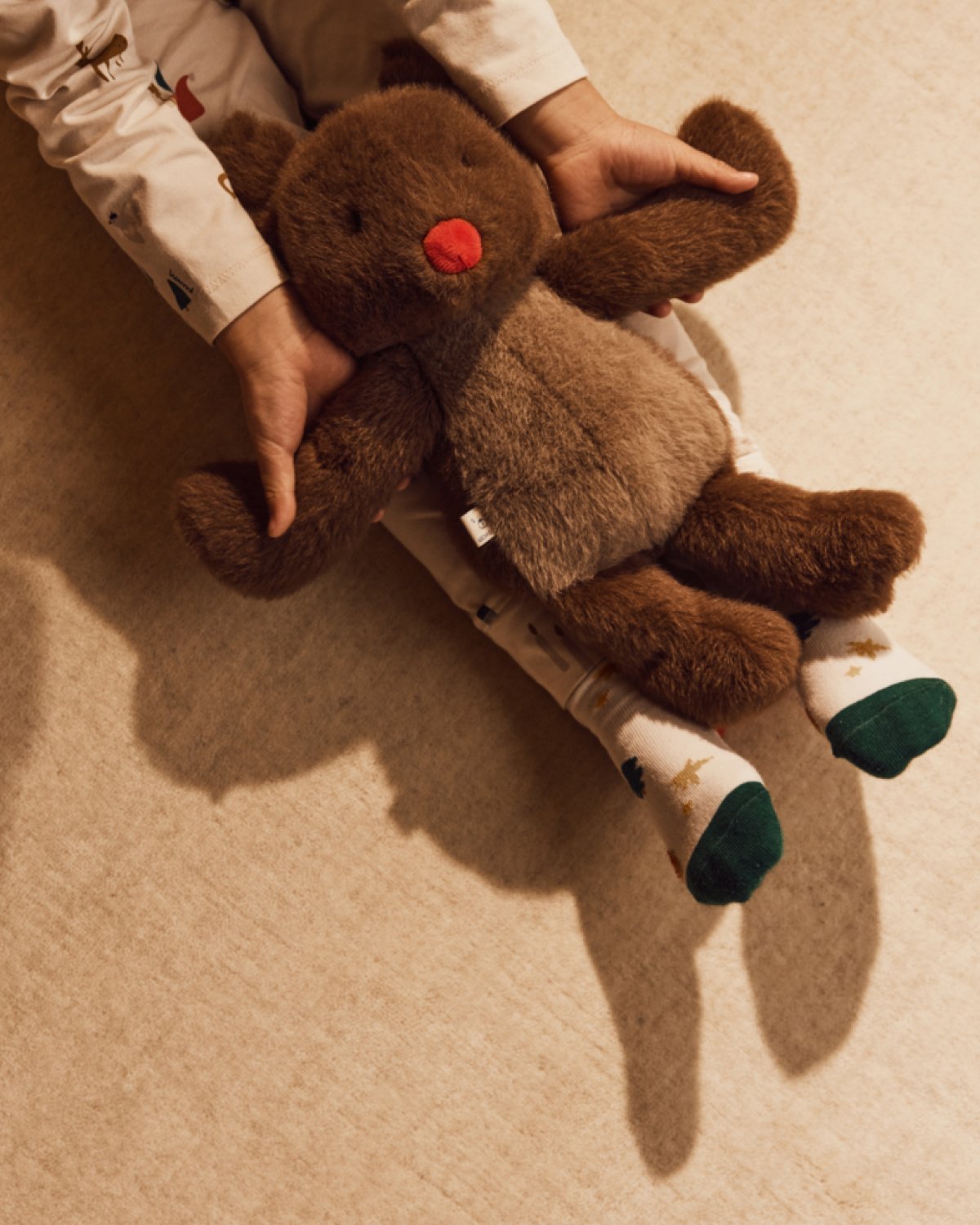 Bamse Reinsdyr – 35cm | Berto Reindeer Teddy