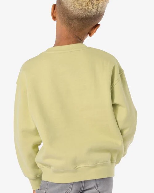 sweat oversize imprimé arbres  vert