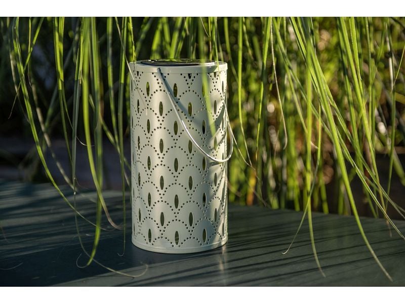 STT Solar Ornament Lantern Grün Dekolicht zum Aufstellen oder Aufhängen