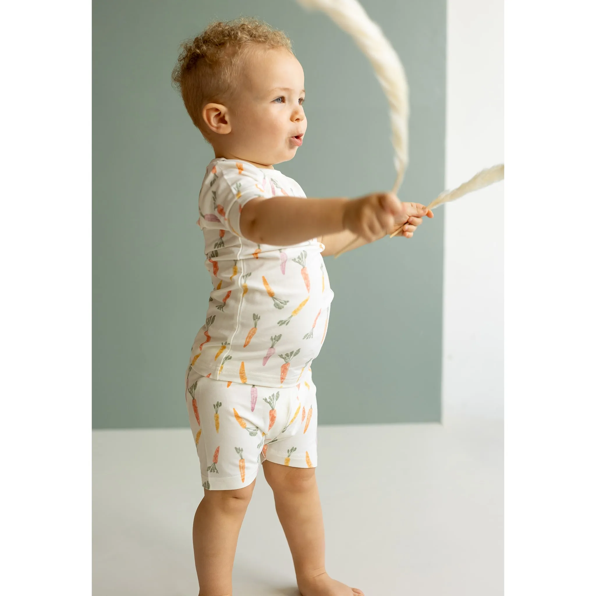 Coccoli Pyjama Court Carottes 2-12ans