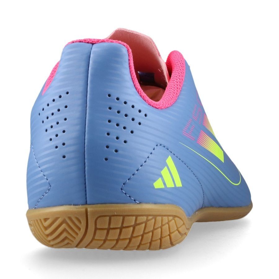 adidas F50 Club IN Celestial Victory - Blue Fusion/Lucid Lemon/Lucid Pink Enfant