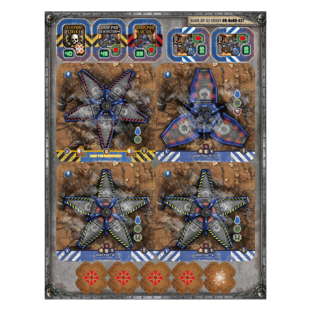 Heroes of Black Reach - Ultramarine Drop Pod
