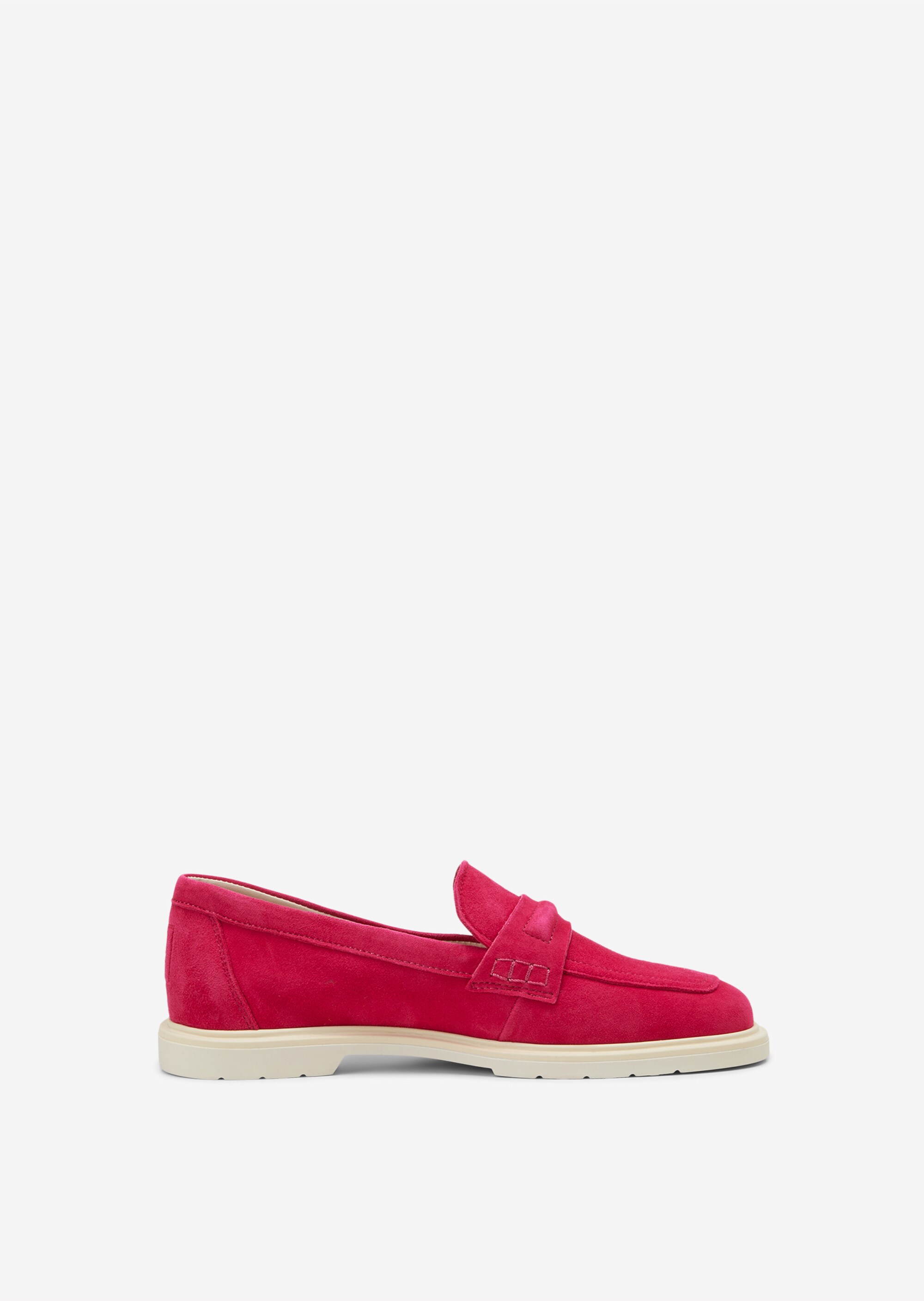 Loafer aus weichem Velours-Ziegenleder