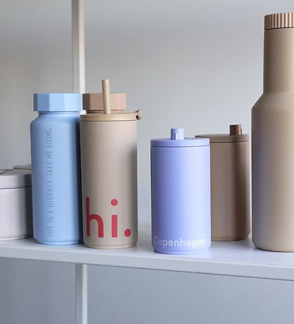 Design Letters Thermobecher - Travel - Copenhagen - 350 ml - Bla