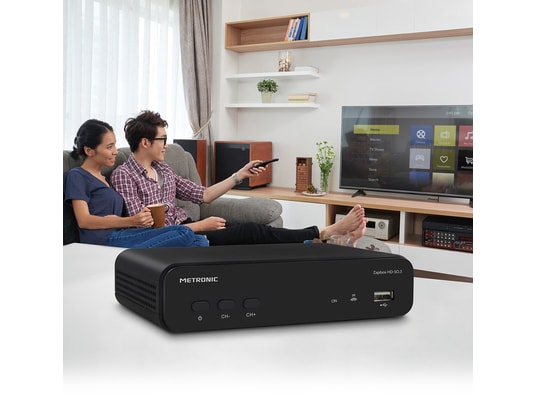 METRONIC - Décodeur tnt zapbox hd-so.3 - noir