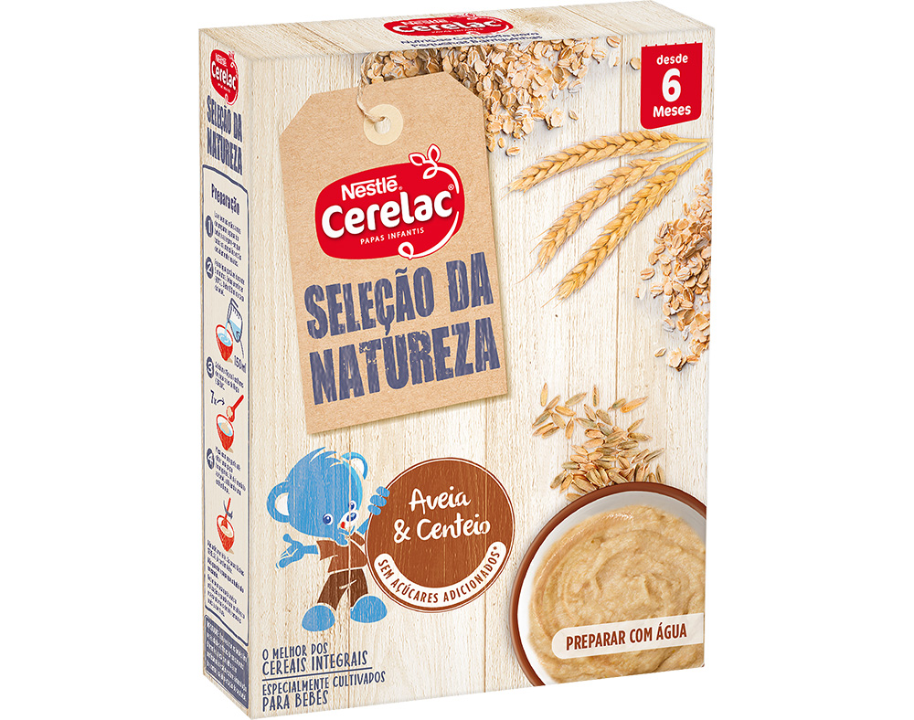 FARINHA LÁCTEA CERELAC CEREAIS INTEGRAIS AVEIA E CENTEIO 240G