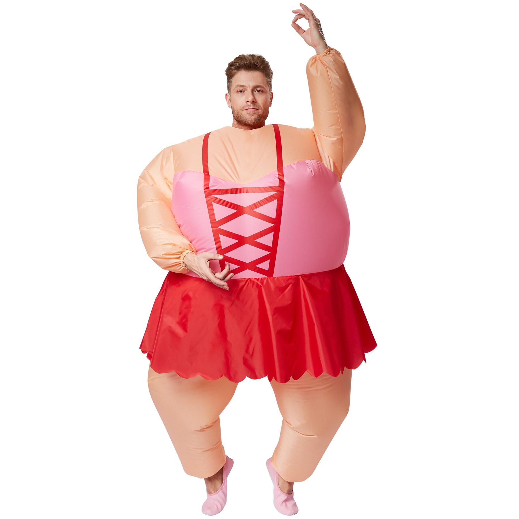 tectake® Selbstaufblasbares Kostüm Ballerina