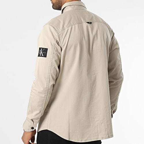 Surchemise Monologo Badge Relax 3255 Beige