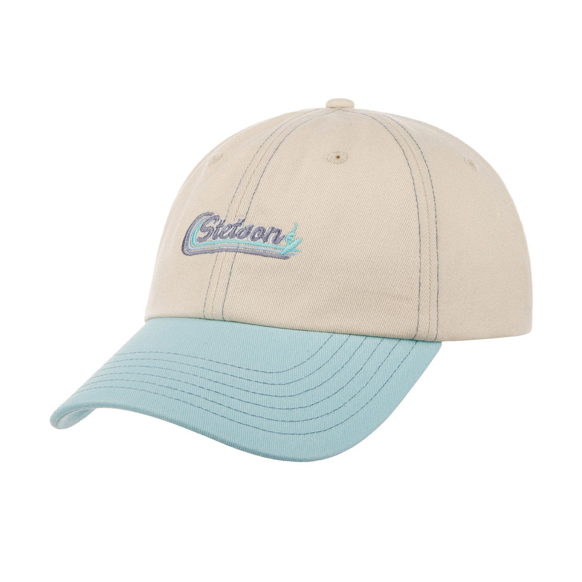 Stetson Catch The Wave Baseball Cap (Light Blue)