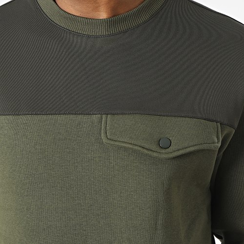 Sweat Crewneck OTS-9 Vert Kaki
