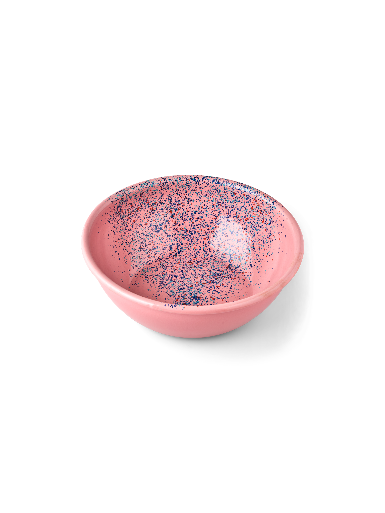 Flow Fest salatskål - pink | Emaljeret stål. Ø26 cm. | Rose | Kapka