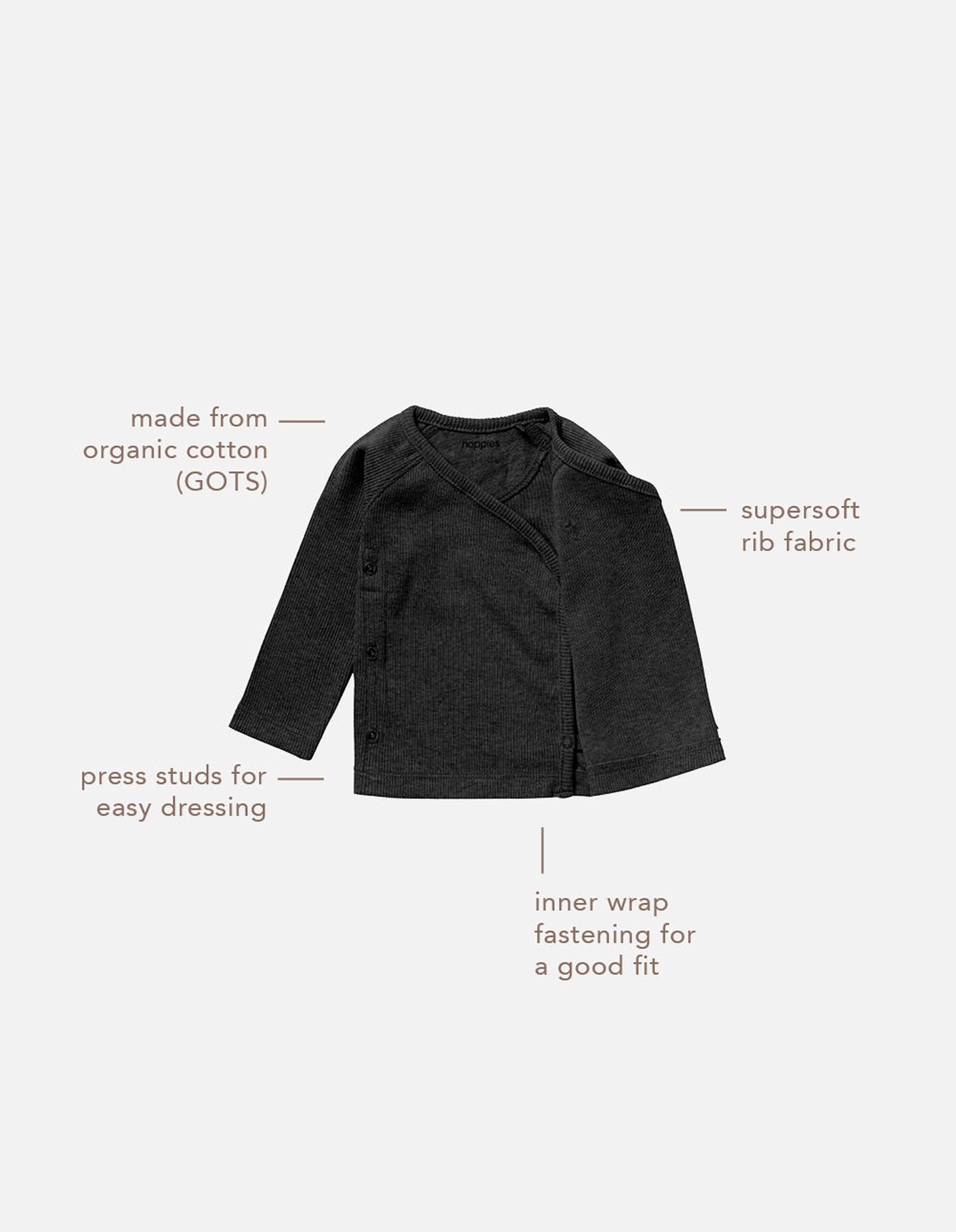 Noppies Baby Langarmshirt Nanyuki Navy Melange