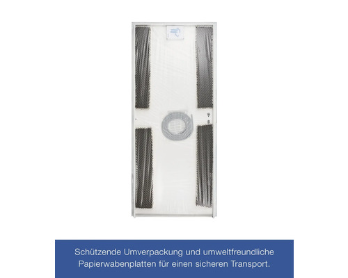 HÖRMANN ZK deurelement wit 875x2000 mm DIN links incl. kruk/krukbeslagset zwart