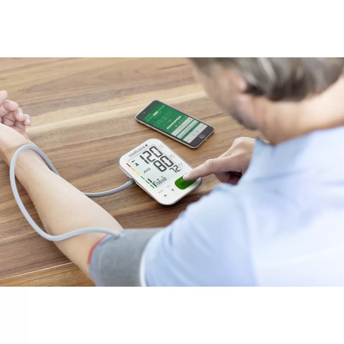 Blutdruckmessgerät Oberarm BU570W Connect weiss