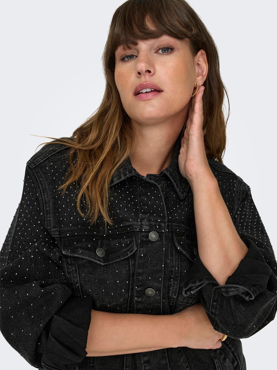 CARJAGGER Jacke Washed Black