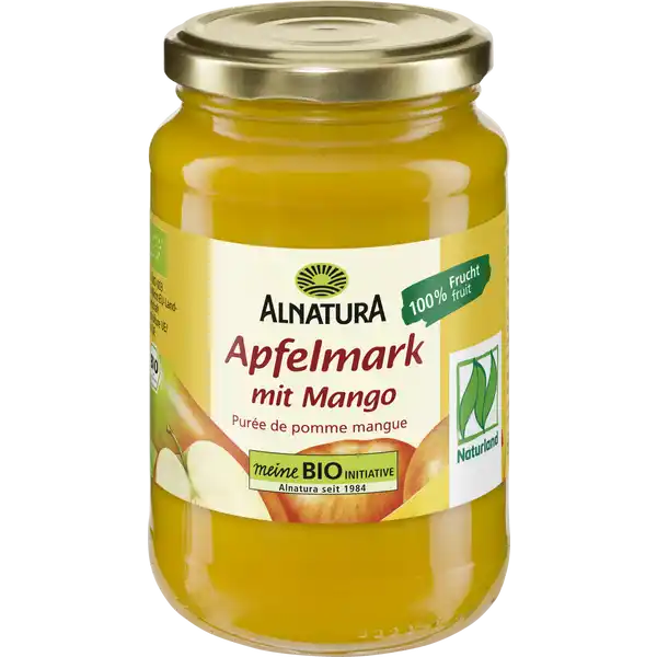 Bio Apfelmark mit Mango Naturland