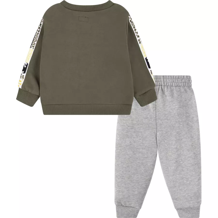 Converse Set Pullover und Sweathose grüngrau